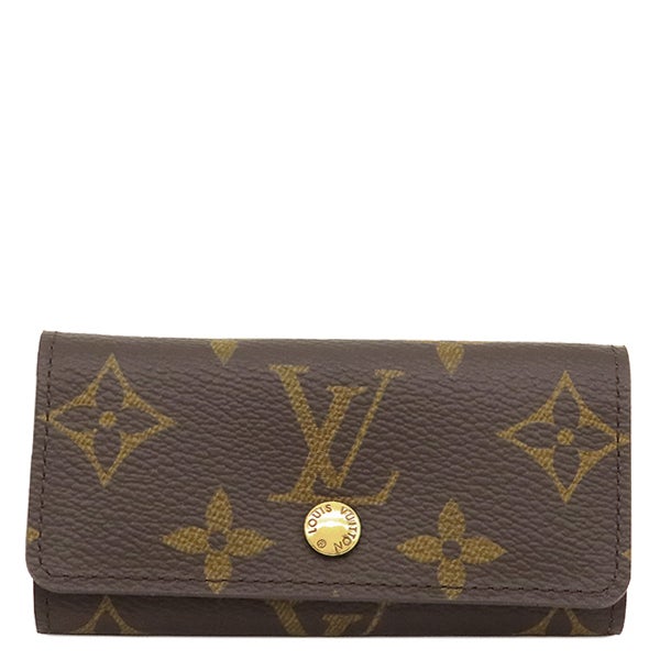 ルイヴィトン LOUIS VUITTON キーケース ミュルティクレ 4 モノグラム