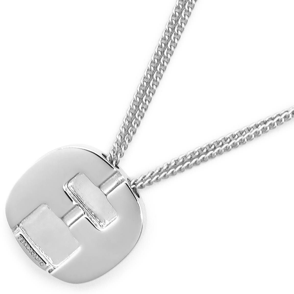 フェラガモ ネックレス/ペンダント アクセサリー レディース シルバー