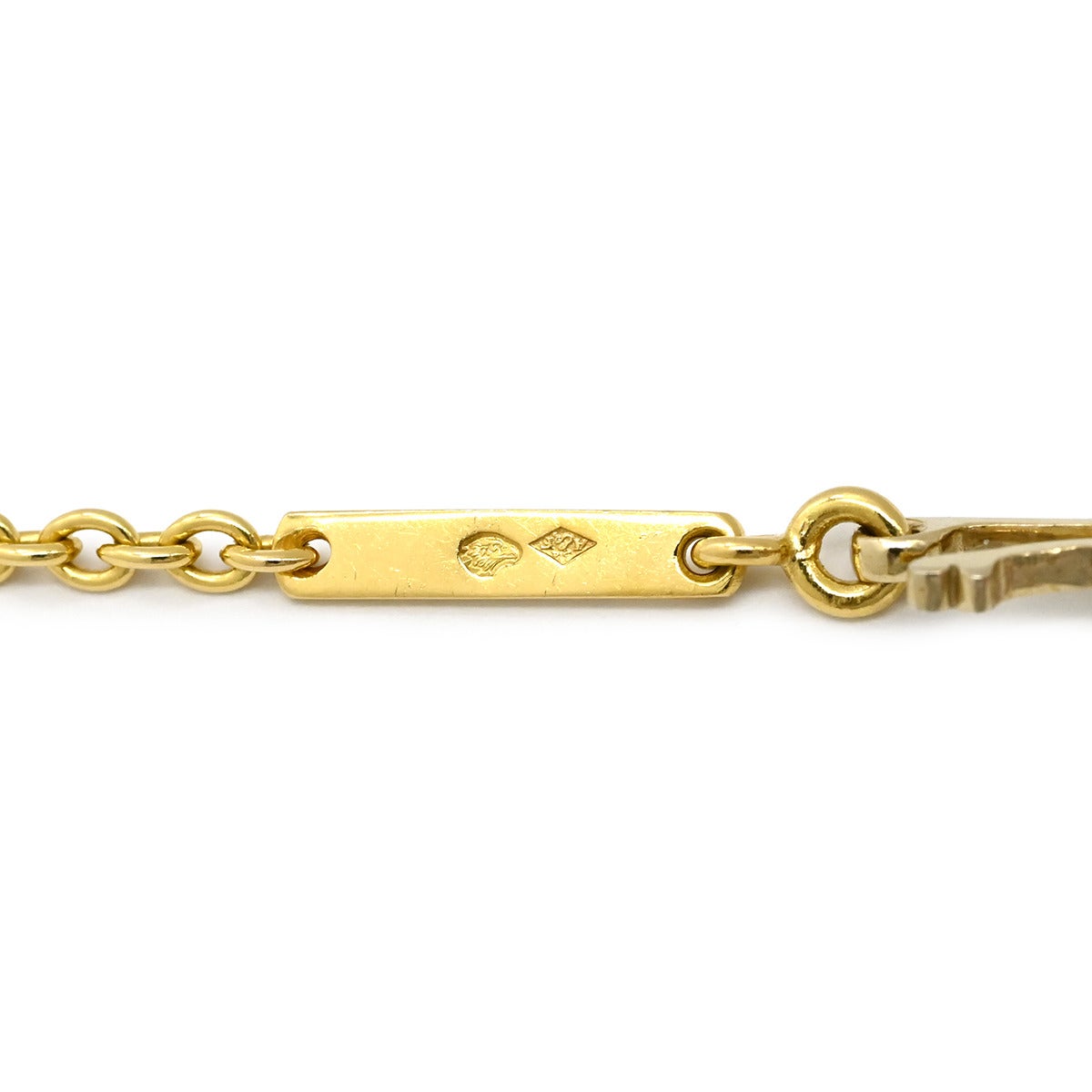 カルティエ Cartier ネックレス ハートシェイプダイヤ イエロー