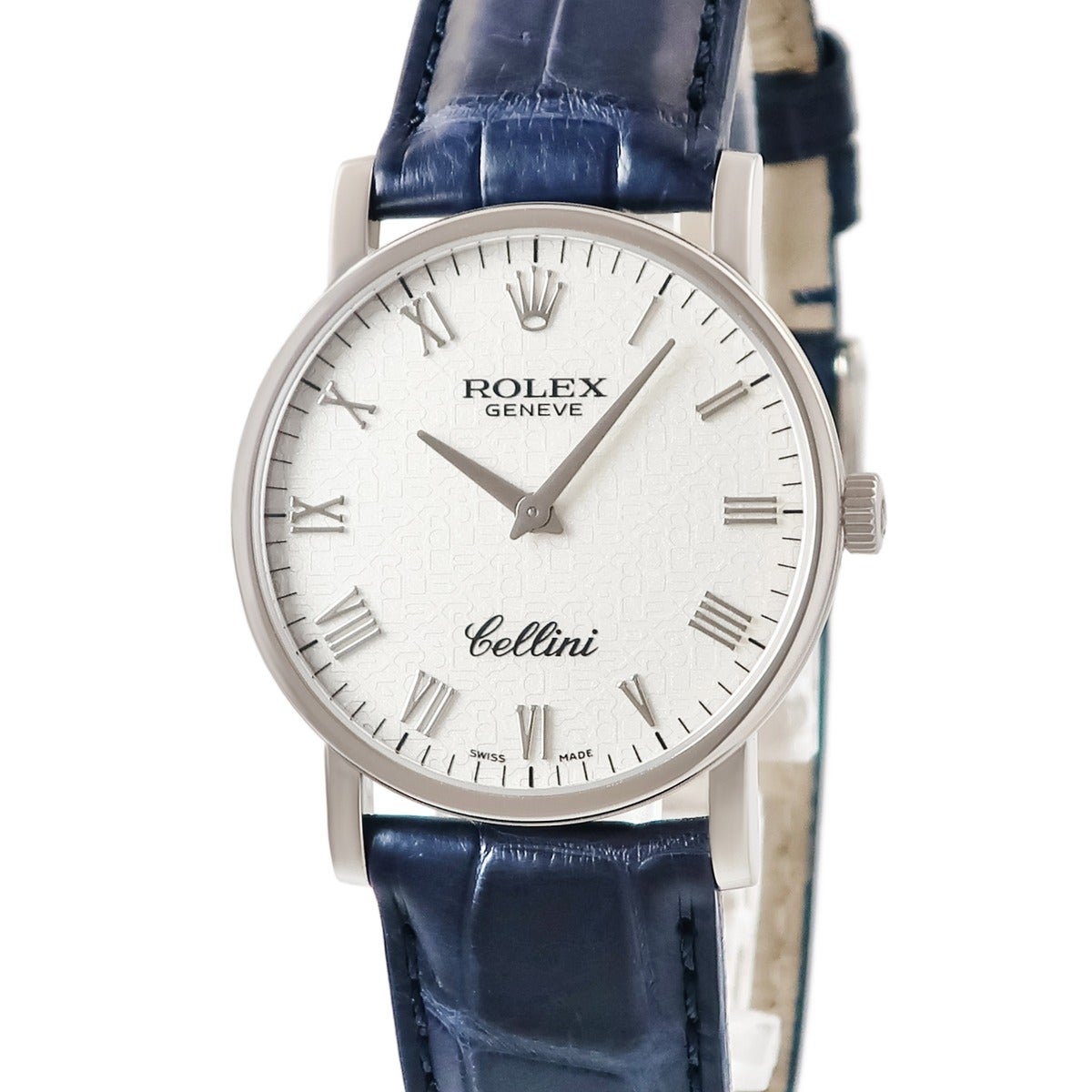 ロレックス ROLEX チェリーニ 5115/9 ランダム番 K18WG無垢 アイボリー