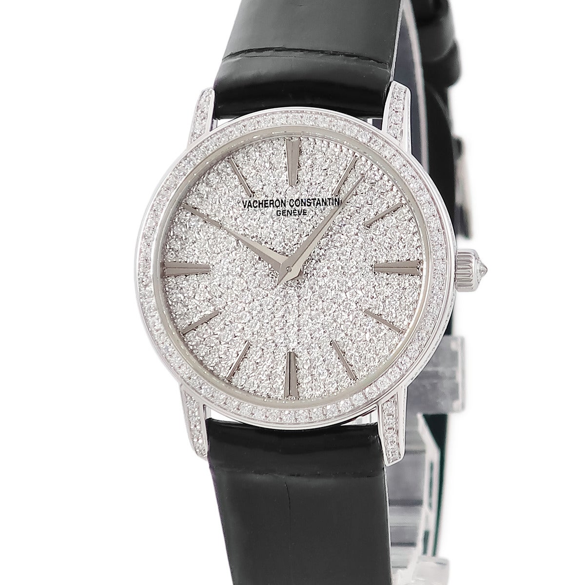 ヴァシュロン・コンスタンタン VACHERON CONSTANTIN 25562 トラディショナル K18WG インデックスダイヤ クォーツ レディース _821054 VACHERON CONSTANTIN - ヴァシュロン・コンスタンタン VACHERON
