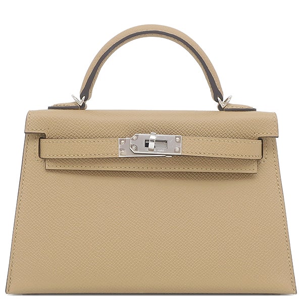 エルメス HERMES 2WAYバッグ ミニケリードゥ 外縫い ヴォーエプソン ブラック ゴールド金具 新品 未使用 黒 ショルダー 2025年製 K 【箱】【中古】 HERMES - エルメス HERMES 2WAYバッグ ミニケリードゥ 外縫い ヴォー