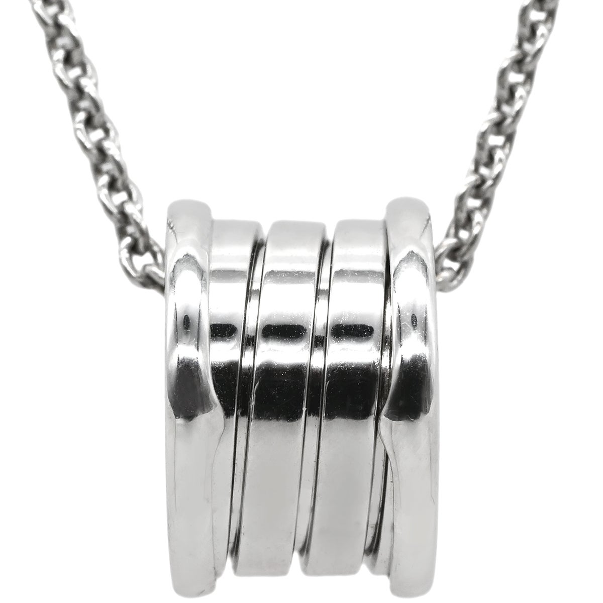 ブルガリ BVLGARI ネックレス ビーゼロワン B-zero1 ホワイトゴールド