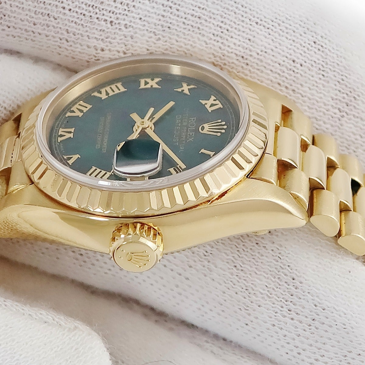 ロレックス ROLEX デイトジャスト 69178 R番 K18YG無垢 ブラッド