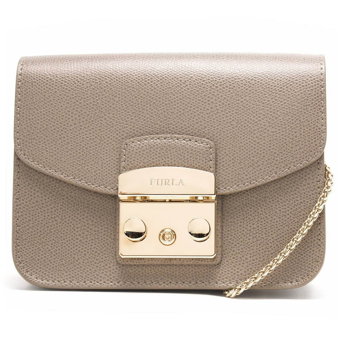 フルラ メトロポリス グリッター　ブロンズ　ショルダーバッグ　パーティ フルラ FURLA メトロポリス ショルダーバッグ ブロンズ グリッター