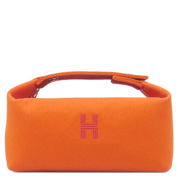 エルメス HERMES ポーチ ブリッド ア ブラック PM コットンキャンバス