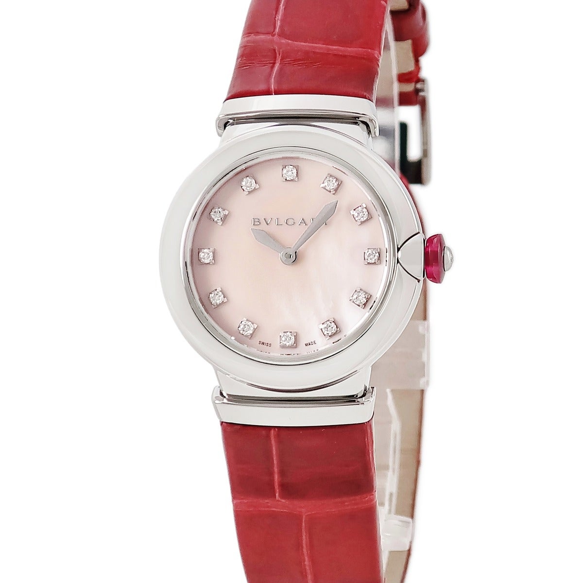 エルメス HERMES Hウォッチ ミニ TPM HH1.173 K18PG無垢 純正ダイヤ