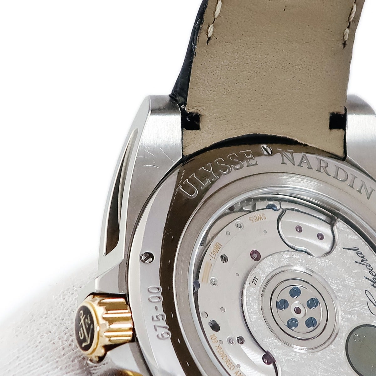 ユリスナルダン ULYSSE NARDIN ソナタ ストリームライン 675-00 チタン