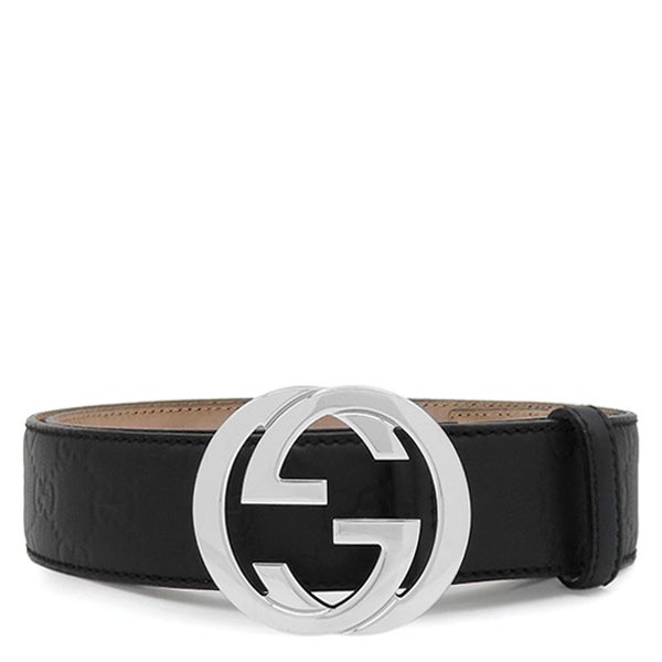 グッチ GUCCI ベルト インターロッキングG #110 レザー グッチシマ