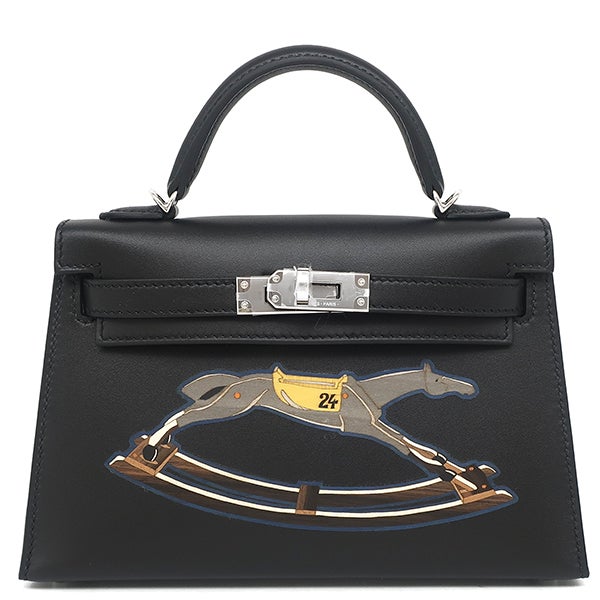 エルメス HERMES 2WAYバッグ ミニケリードゥ シュヴァル ド ボワ