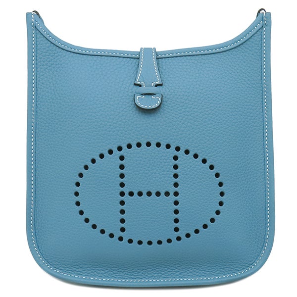 エルメス HERMES ショルダーバッグ エヴリン 23 トリヨンクレマンス ニューブルージーン シルバー金具 2025年製 K【中古】 HERMES - エルメス HERMES ショルダーバッグ エヴリン 23 トリヨン