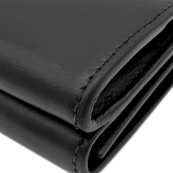 サンローラン SAINT LAURENT 三つ折り財布 YSL ロゴ コンパクト