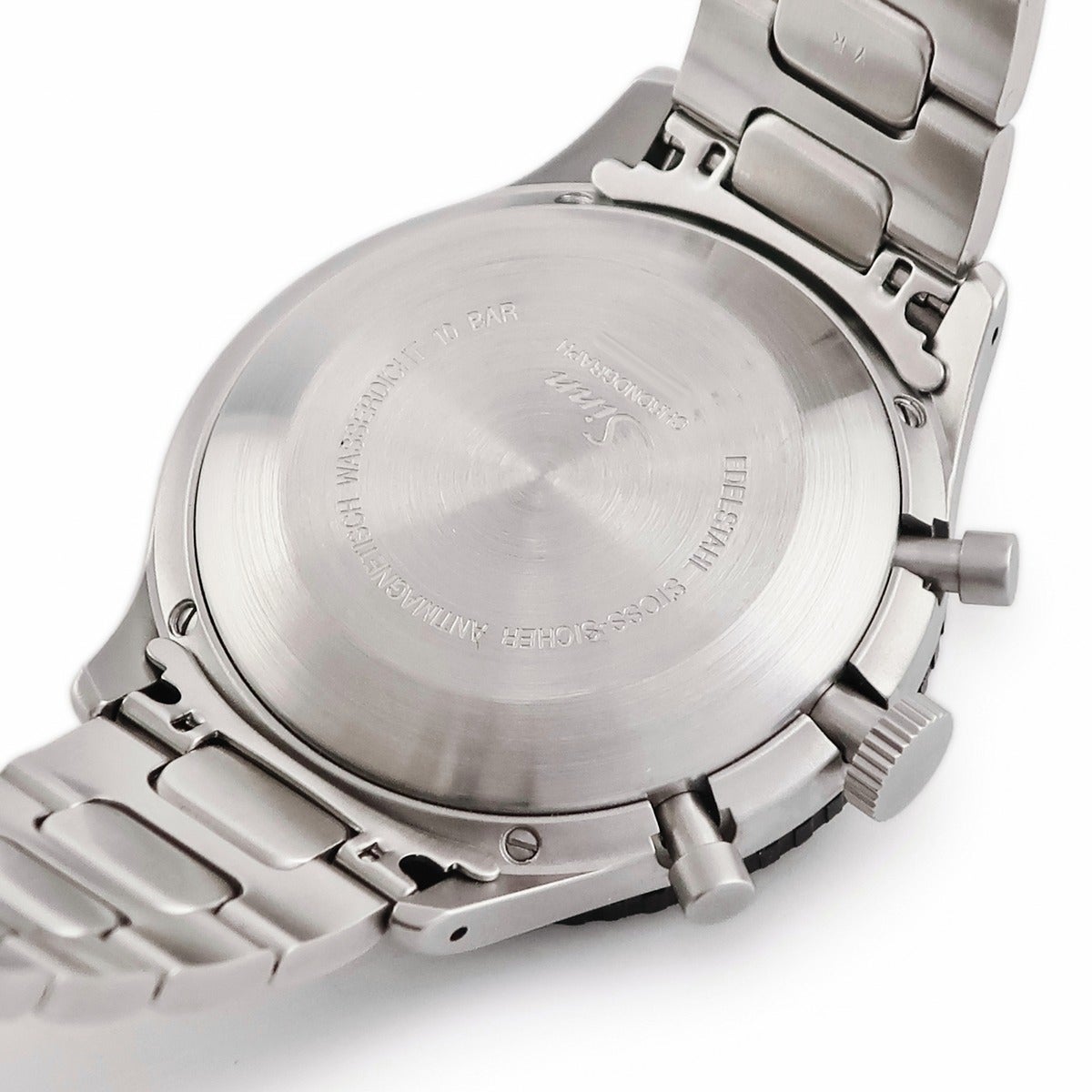ジン SINN レプリカ クロノグラフ 155 パイロット 回転ベゼル 黒