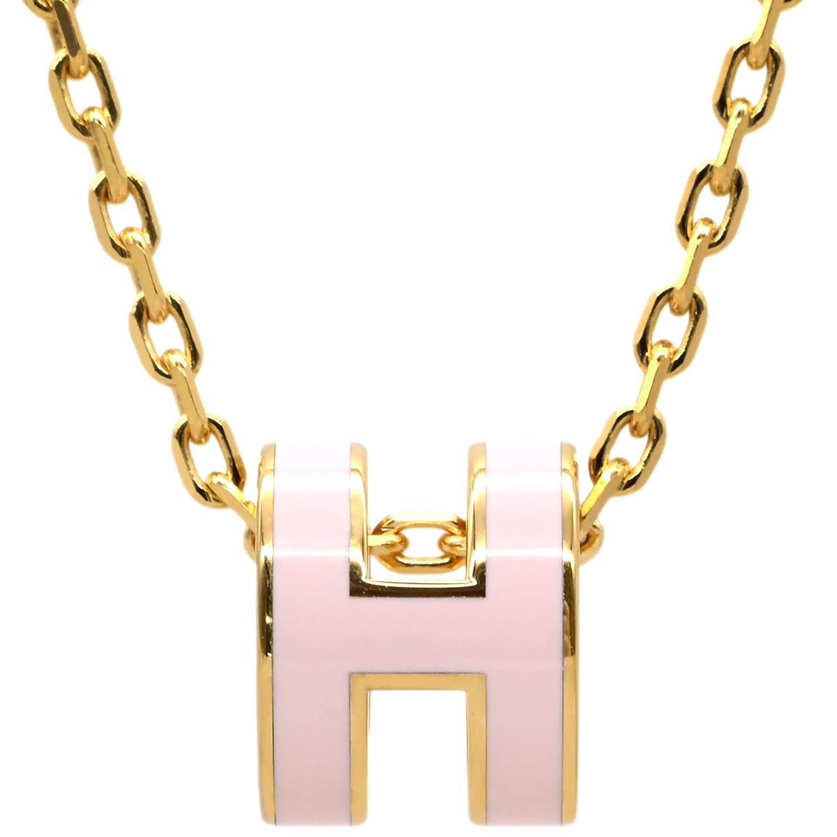 未使用 展示品 エルメス HERMES ミニ ポップアッシュ H ネックレス 