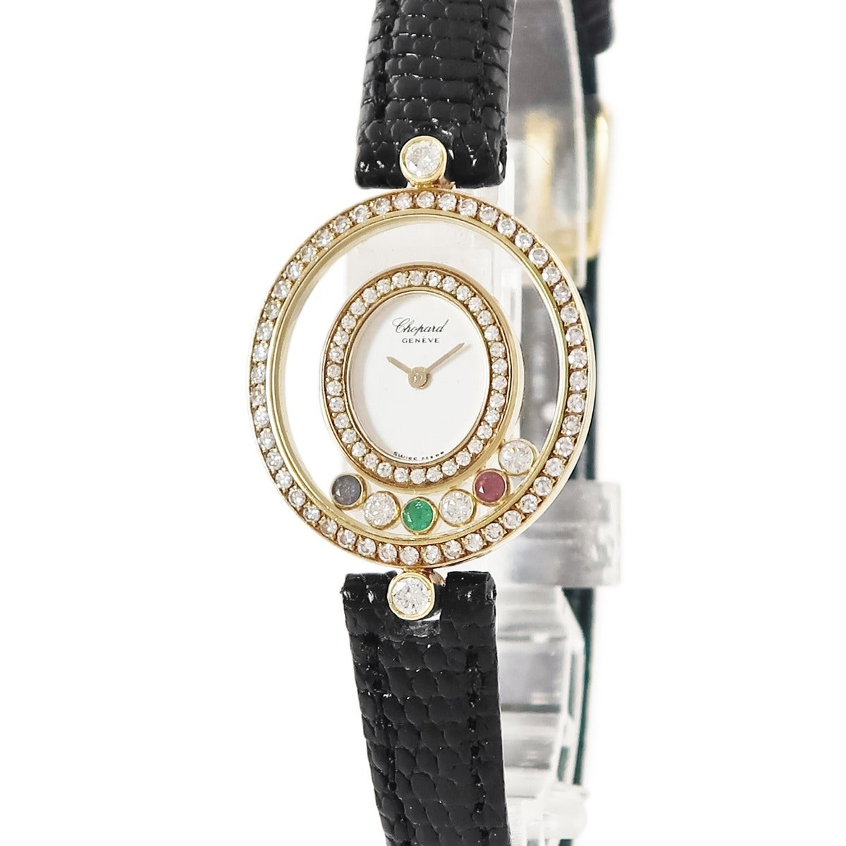 ショパール CHOPARD ハッピーダイヤモンド 20/3957 K18YG無垢 純正