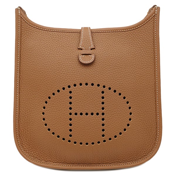 エルメス HERMES ショルダーバッグ エヴリン 23 トリヨンクレマンス ゴールド ゴールド金具 新品 未使用 茶 2026年製 G 【箱】【中古】 エルメス HERMES ショルダーバッグ エヴリン 23 トリヨンクレマンス