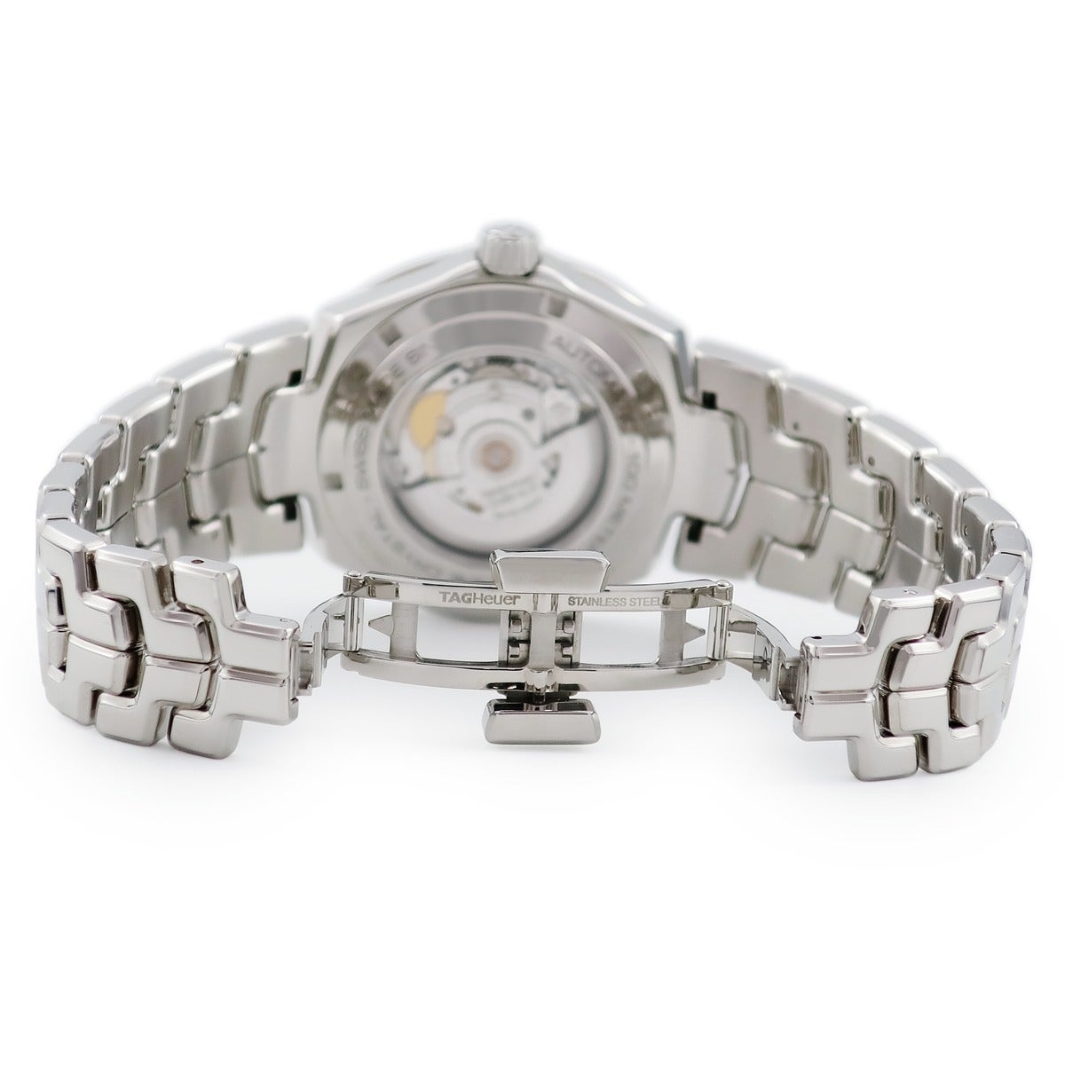 タグホイヤー TAG Heuer リンク キャリバー5 フルダイヤモンド 41mm