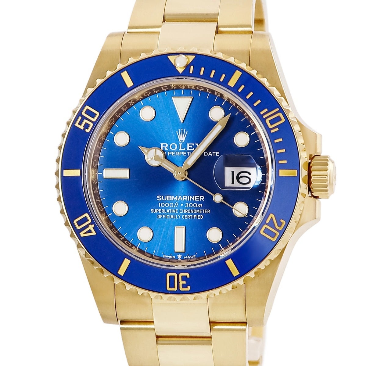 ロレックス ROLEX サブマリーナー デイト 126618LB ランダム番 K18YG