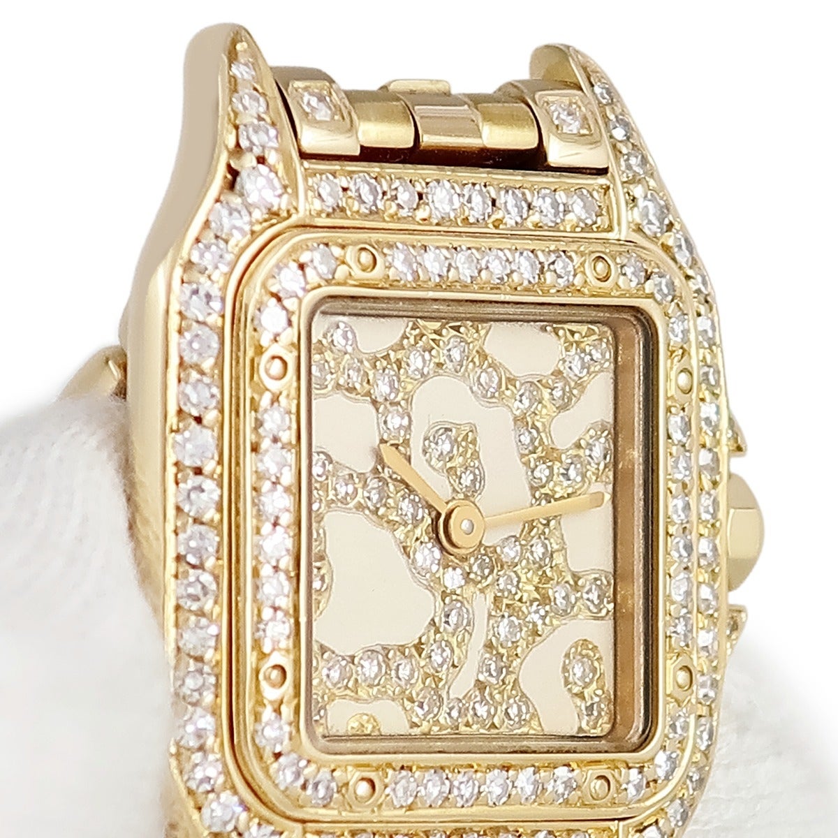 カルティエ Cartier パンテール SM WF3005B9 K18YG無垢 スクエア