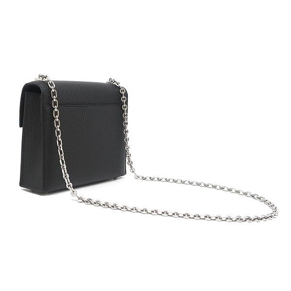 エルメス HERMES ショルダーバッグ ヴェルー チェーン ミニ シェーブル ブラック シルバー金具 黒 A 【箱】【中古】 HERMES - エルメス HERMES ショルダーバッグ ヴェルー チェーン ミニ