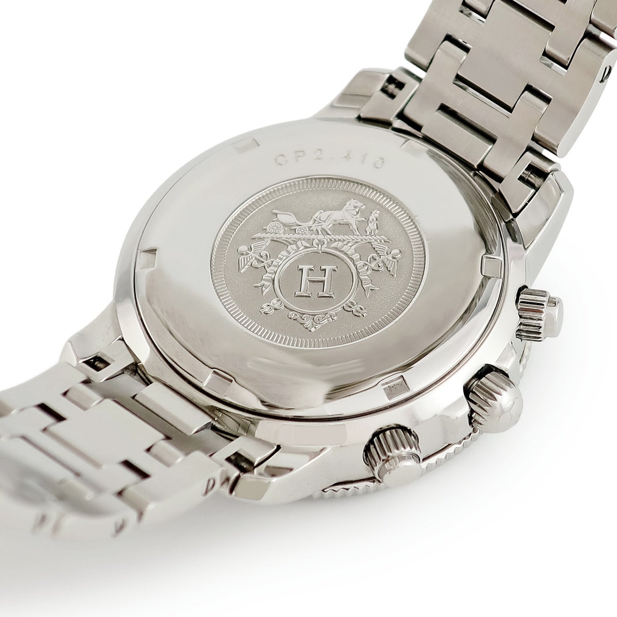 エルメス HERMES クリッパー ダイバー クロノグラフ CP2.410 スモール