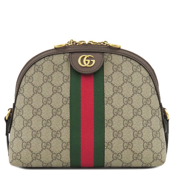 【美品】 GUCCI GG ショルダーバッグ ベージュ スプリーム シェリー GUCCI（グッチ） GGスプリーム オフィディア シェリーライン