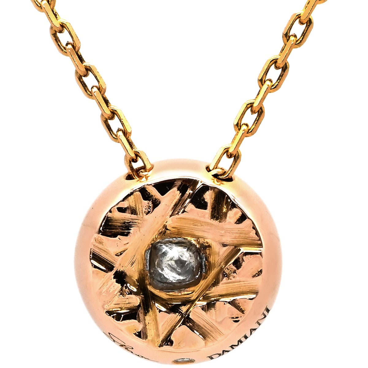 DAMIANI 万年筆 18K 750 ダミアーニ DAMIANI（ダミアーニ） エンジェル&デーモンネックレス PG ピンク