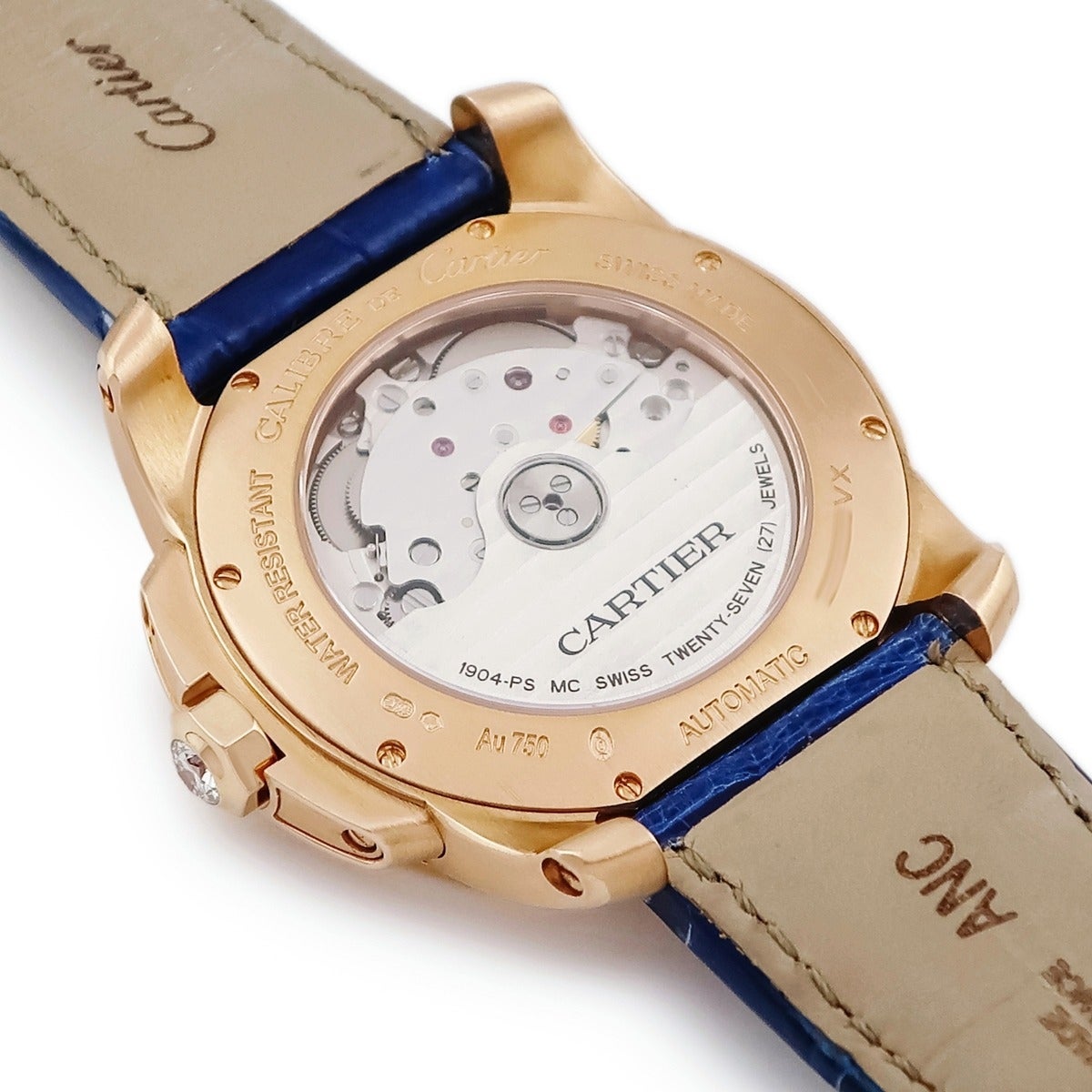 カルティエ Cartier カリブル ドゥ カルティエ WF100013 K18PG無垢