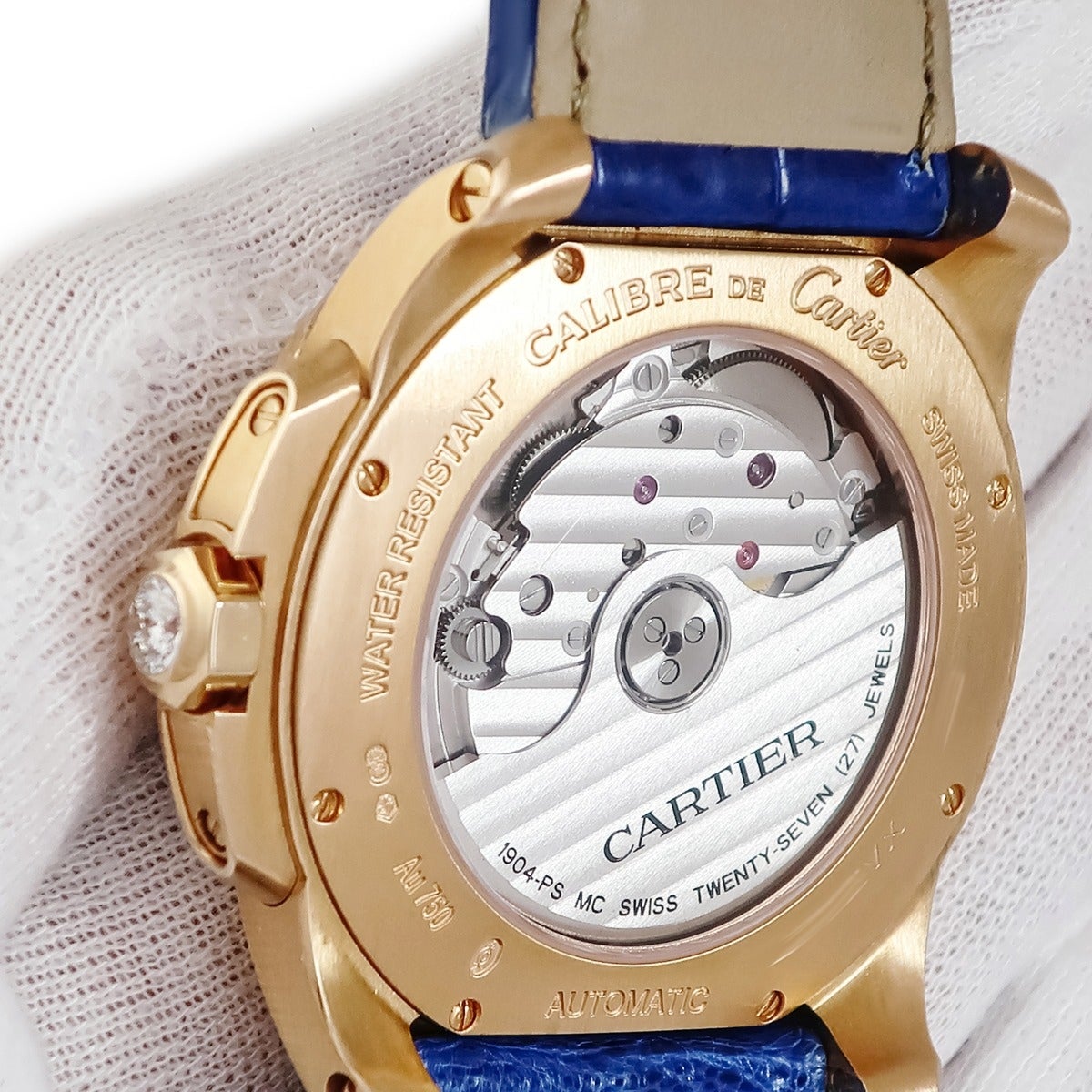 カルティエ Cartier カリブル ドゥ カルティエ WF100013 K18PG無垢
