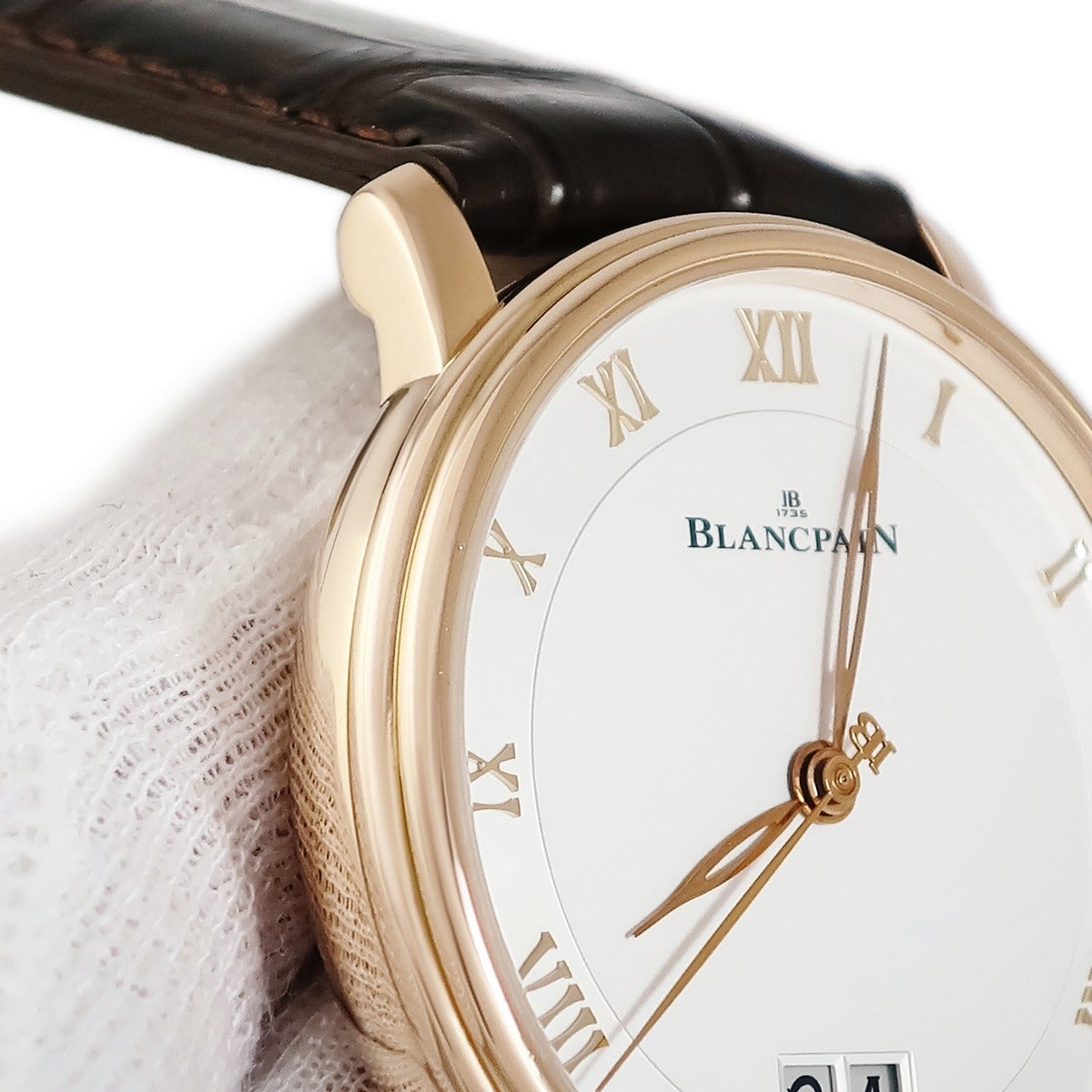 ブランパン BLANCPAIN ヴィルレ グランドデイト 6669-3642-55B OH済