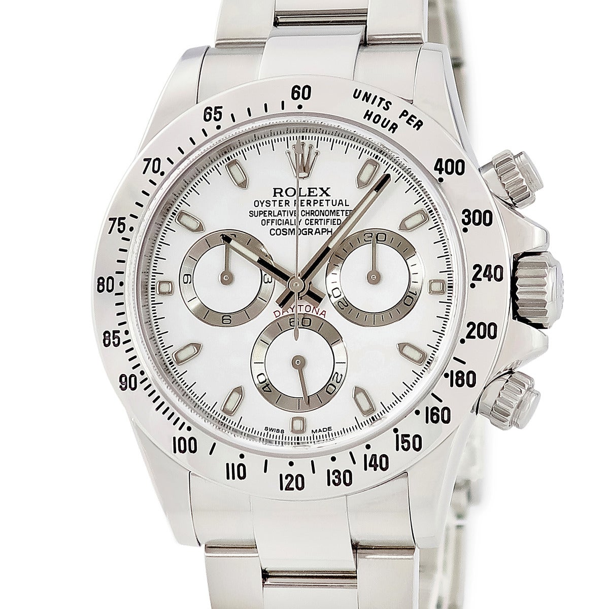 ロレックス ROLEX コスモグラフ デイトナ 116520 ランダム番 白