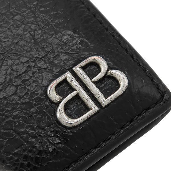 バレンシアガ Balenciaga 二つ折り財布 MONACO BBロゴ コンパクト
