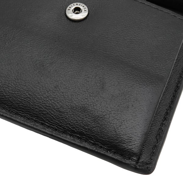 バレンシアガ BALENCIAGA 二つ折り財布 MONACO BBロゴ コンパクト