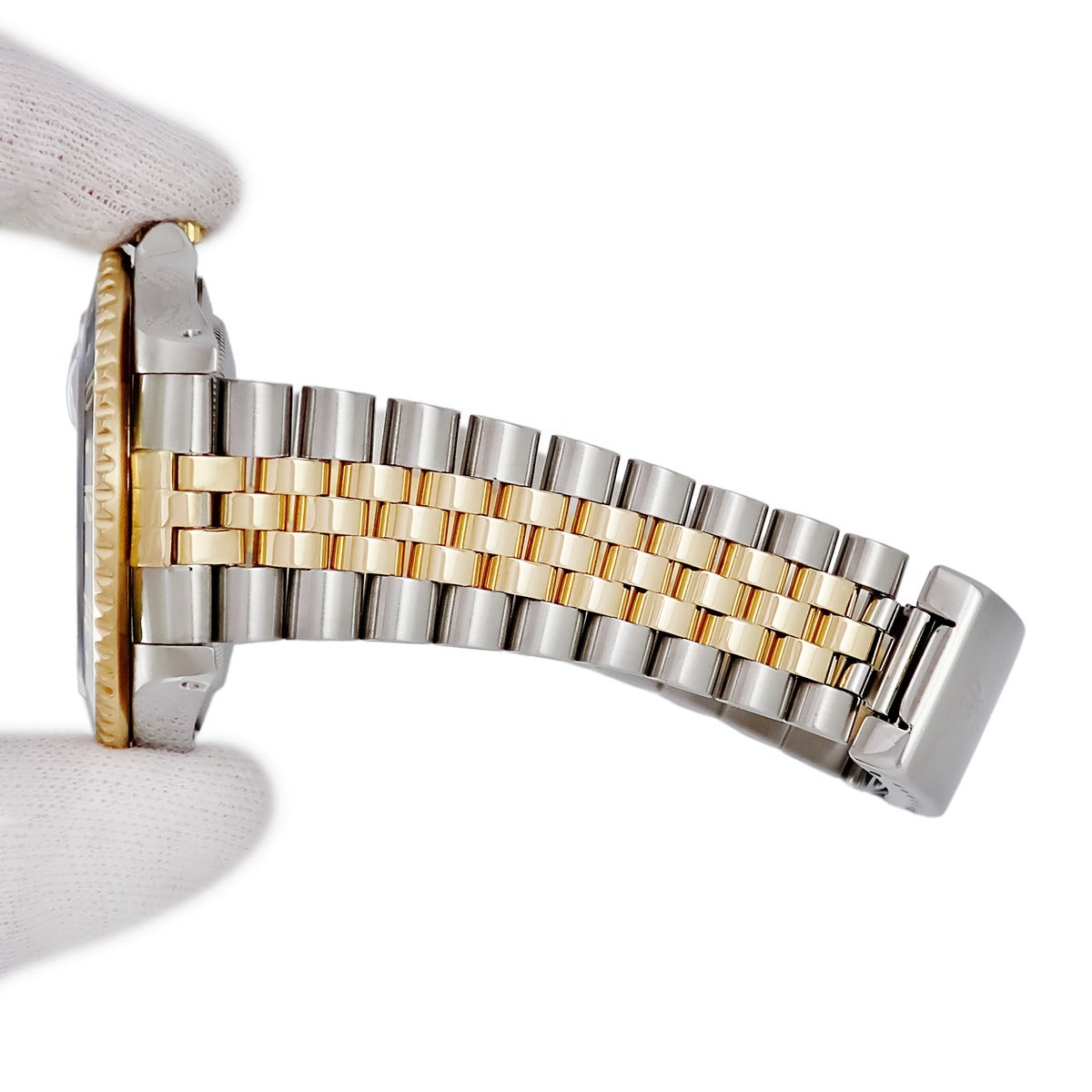 ロレックス ROLEX GMTマスター2 16713 X番 K18YG×SS コンビ デイト