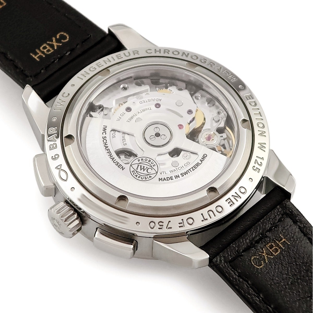 IWC IWC インヂュニア クロノグラフ W125 IW380701 シルバー スモール