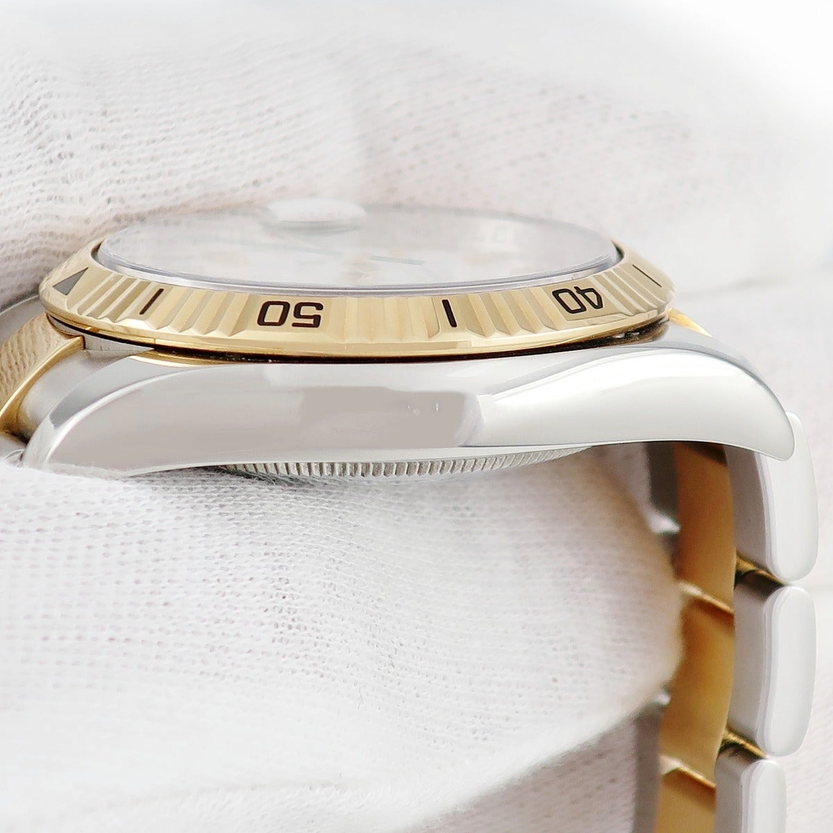 ロレックス ROLEX デイトジャスト ターノグラフ 116263 D番 K18YG×SS