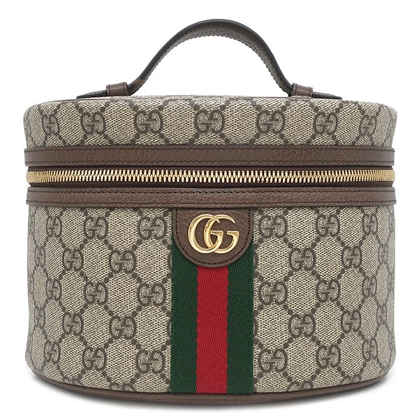 グッチ GUCCI クラッチバッグ ロゴプリント キャンバス レザー