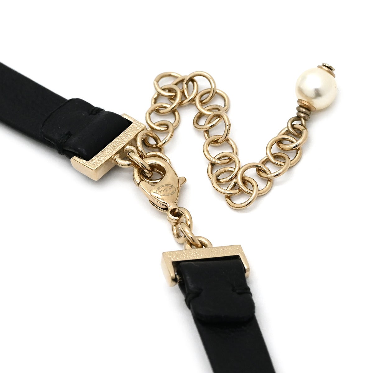 シャネル CHANEL ネックレス ココマーク ハート レザーチョーカー GP