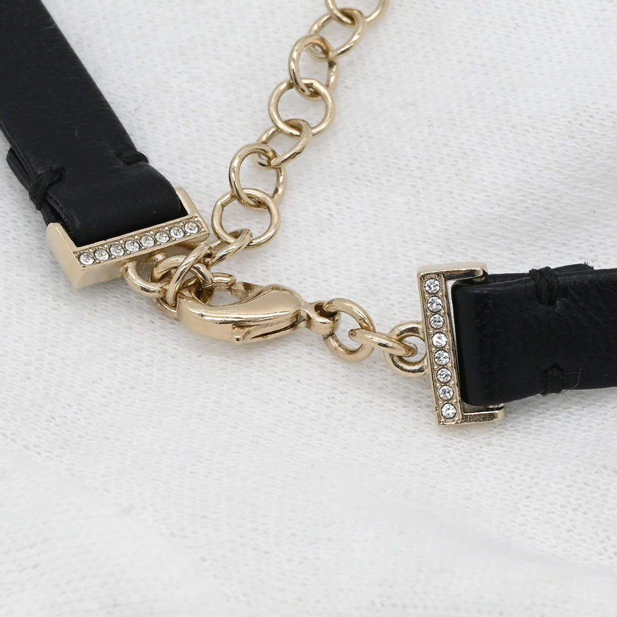 シャネル CHANEL ネックレス ココマーク ハート レザーチョーカー GP