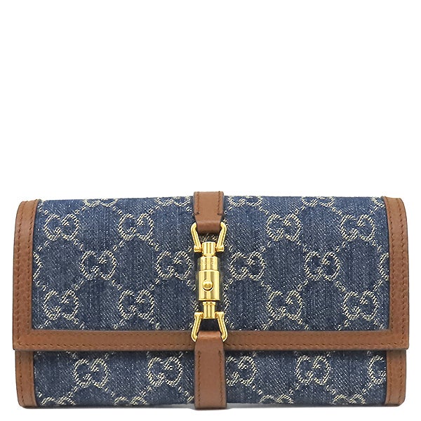 グッチ GUCCI 二つ折り財布 ズゥミ ミニ チェーンウォレット レザー