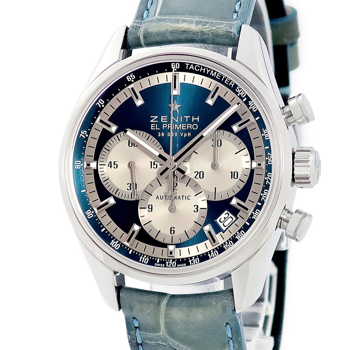 ゼニス ZENITH エル プリメロ 36000VPH 03.2150.400/51.C705 ブルー