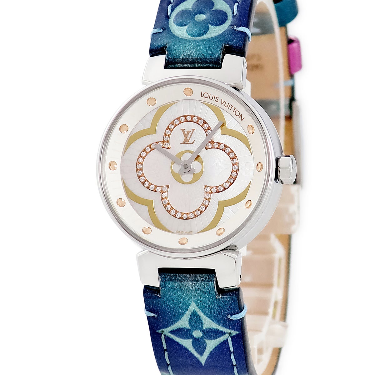 ルイヴィトン LOUIS VUITTON タンブール ムーン ディヴァイン QA017Z