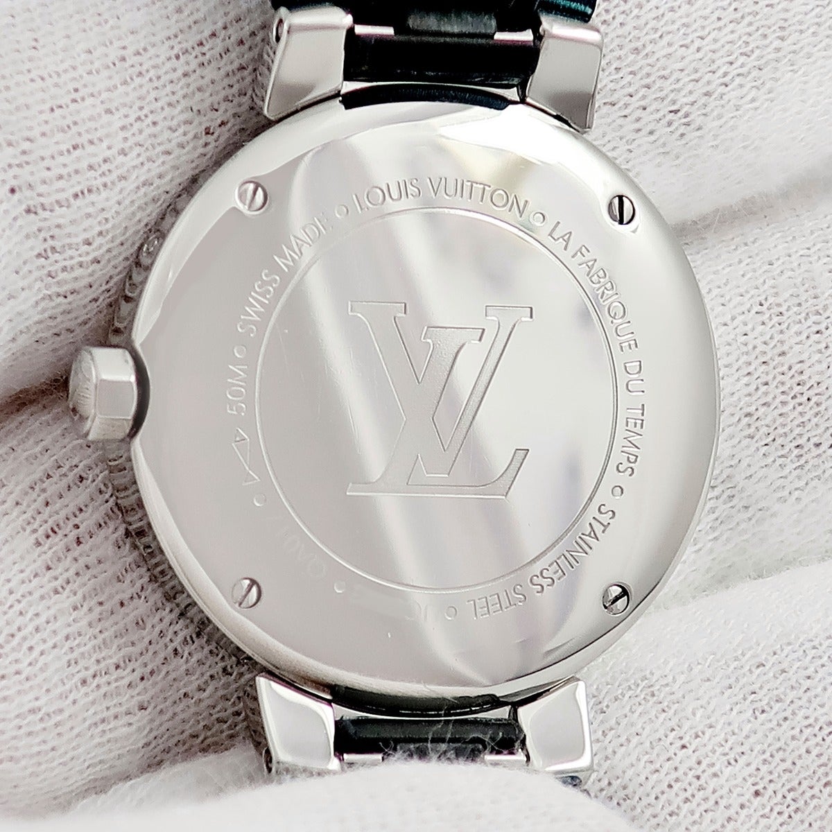 ルイヴィトン LOUIS VUITTON タンブール ムーン ディヴァイン QA017Z