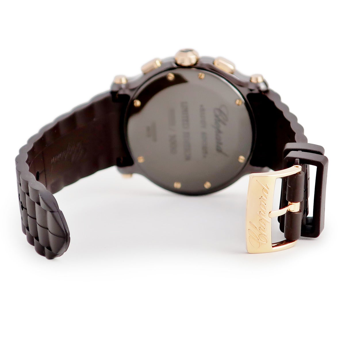 ショパール CHOPARD ハッピースポーツ クロノグラフ 288515-9003 K18RG