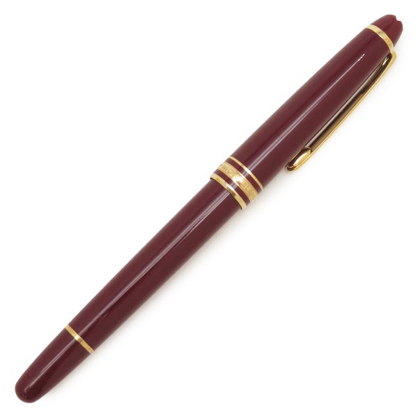 モンブラン Montblanc ボールペン マイスターシュテュック ルグラン ゴールドコーティング ローラーボール GP プレシャスレジン ブラック×ゴールド インク切れ【中古】 マイスターシュテュック ゴールドコーティング ル・グラン ローラー