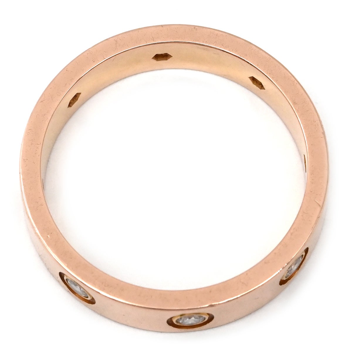 カルティエ Cartier リング 指輪 LOVE ミニラブリング フルダイヤ
