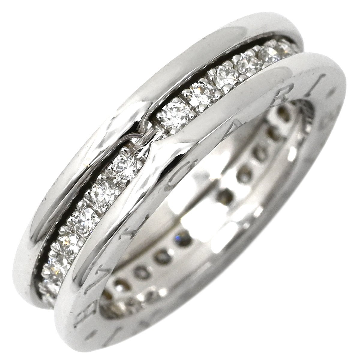 ☆*☆様 BVLGARI ビーゼロワン　リング　ホワイトゴールド ブルガリ BVLGARI リング 指輪 ビーゼロワン B-zero1 1バンドリング XS
