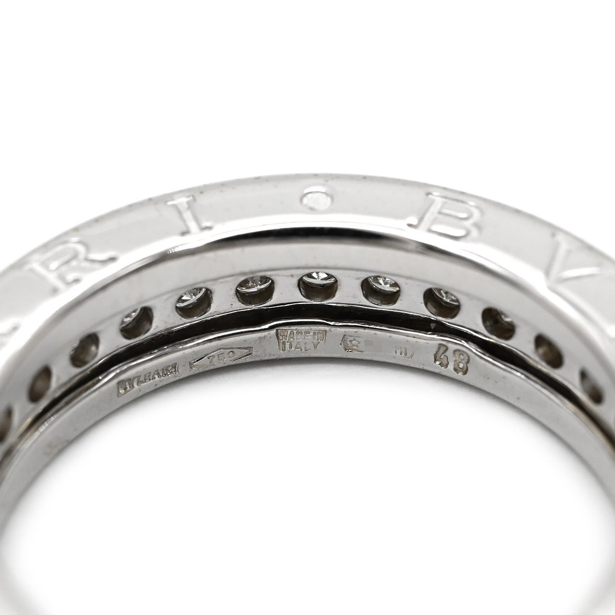 ブルガリ BVLGARI リング 指輪 ビーゼロワン B-zero1 1バンドリング XS