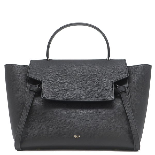 セリーヌ Celine 2WAYバッグ ベルトバッグ ミニ レザー ブラック