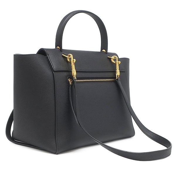 セリーヌ Celine 2WAYバッグ ベルトバッグ ミニ レザー ブラック